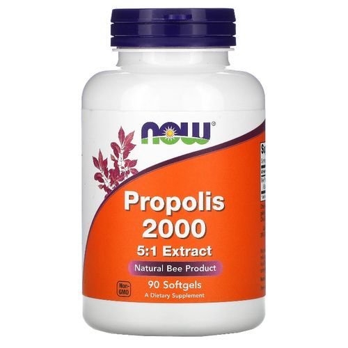 1-4.jpg Now Foods Propolis 2000 mg, 90 capsules végétales
