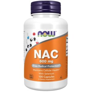 1-8-1.jpg Now Foods N-Acétylcystéine, NAC avec sélénium, 100 capsules