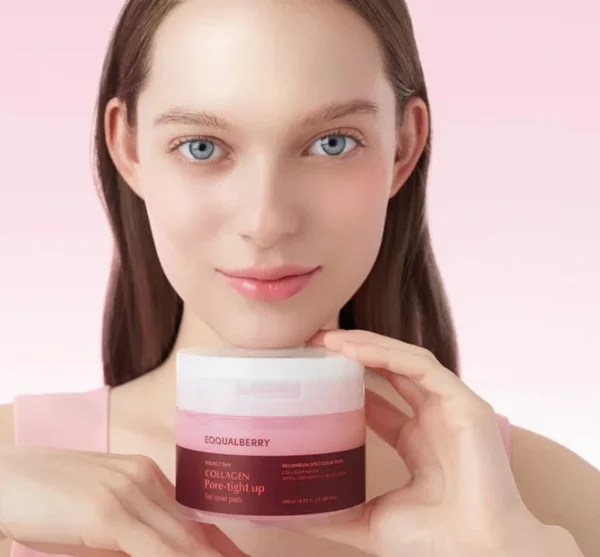 Eqqualberry Collagen Pore Tight Up Gel Toner Pads 140ml