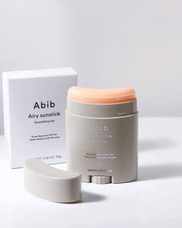 20dbf673423fa365599bccb167c1a05d17cb9274.jpeg Abib Airy Sunstick Smoothing Bar SPF50