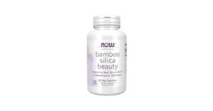 41pXmYDQTXL.jpg_BO30255255255_UF900850_SR191010000C_QL100_.jpg NOW Foods Bamboo Silica Beauty – 90 Veg Capsules