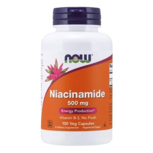 51k3Dg6UpLL._UF10001000_QL80_.jpg NOW Foods Niacinamide 500 mg, 100veg Capsules