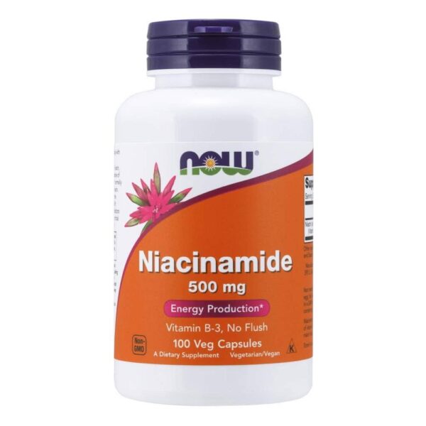 51k3Dg6UpLL._UF10001000_QL80_.jpg NOW Foods Niacinamide 500 mg, 100veg Capsules