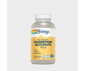 5891c325be9174d9cbbbb189d03a63da.jpeg Solaray, Glycinate de magnésium à haute absorption, 350 mg, 120 VegCaps