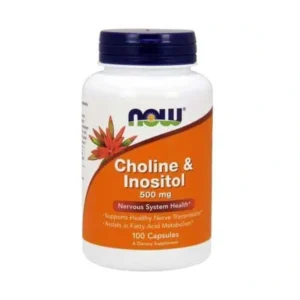 600px_33971.webp Now Foods Choline and Inositol 500 mg, 100 vegan caps