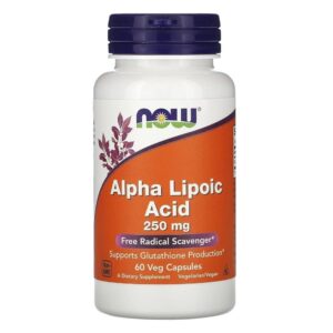 71SQGAZ3MyL._UF10001000_QL80_.jpg NOW FOODS Alpha Lipoic Acid 250 mg 60 Veg Capsules