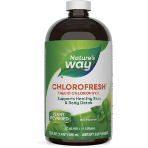 71aWTxvZXIL.jpg Nature’s Way Chlorofresh Liquid Chlorophyll 480ml