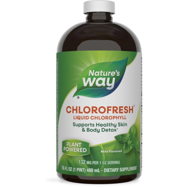 71aWTxvZXIL.jpg Nature’s Way Chlorofresh Liquid Chlorophyll 480ml