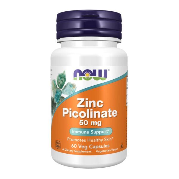 71dVu8U9IxL.jpg Now Foods ZINC PICOLINATE, 50mg, 60 Veg Capsules