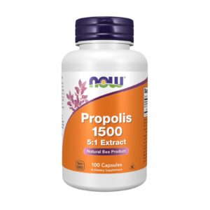 71hADj33OL.jpg Now Foods – Propolis 1500, 100 Capsules
