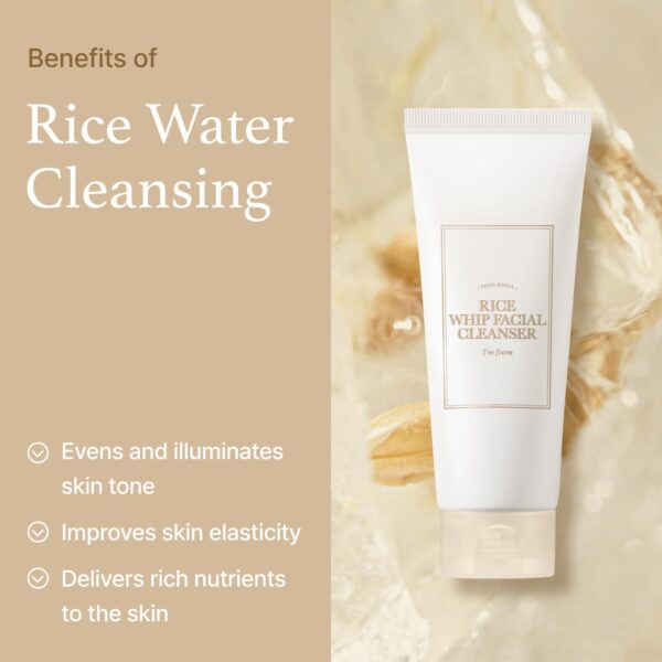 71kF-IGvVCL.jpg I’M FROM Rice Whip Facial Cleanser -150ml