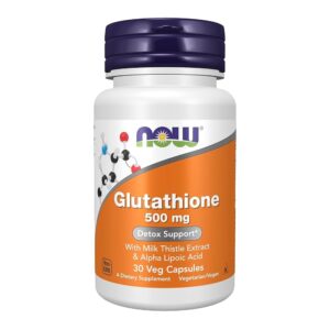 71nzRkLMM8L._UF10001000_QL80_.jpg NOW FOODS | GLUTATHIONE 500 MG 30 veg capsules Detox Support