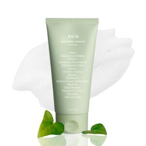 ABIB-FOAM-CLAENSER-1.jpg Abib Acne Foam Cleanser Heartleaf Foam 150ml