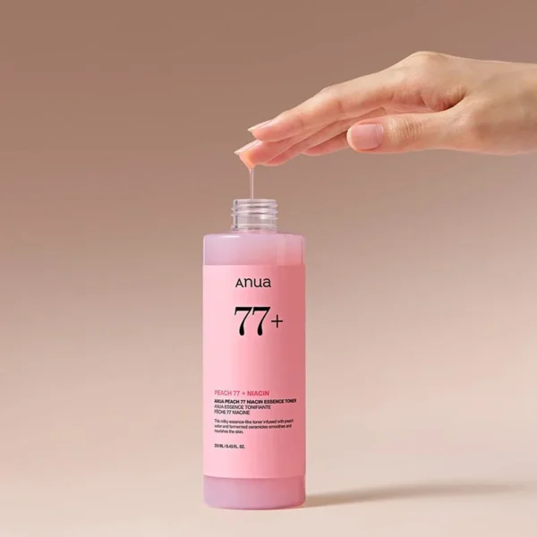 ANUA-Peach-77-Niacin-Essence-Toner.webp Anua- Peach 77 Niacin Essence Toner 250ml
