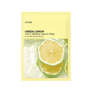 Anua-Green_Lemon_Vita_C_Blemish_Serum_Mask-Skincare-Moona_Store-NZ_720x.webp Anua – Green Lemon Vita C Blemish Serum Mask – Masque éclaircissant 1 piéce