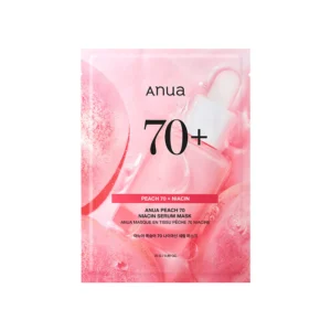 Anua-Peach-70-_-Niacin-Serum-Mask-Sheet-10ea.webp Anua Peach 70% Niacin Serum Mask 1 pièce