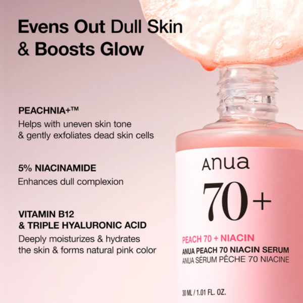 Anua_Peach_70_Niacin_Serum_30ml_3__44941.webp Anua – Peach 70% Niacinamide Serum 30ml