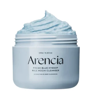 Arencia_FreshBlueHyssopRiceMochiCleanser_Packshot.webp Arencia Fresh Blue Hyssop Rice Mochi Cleanser 120g