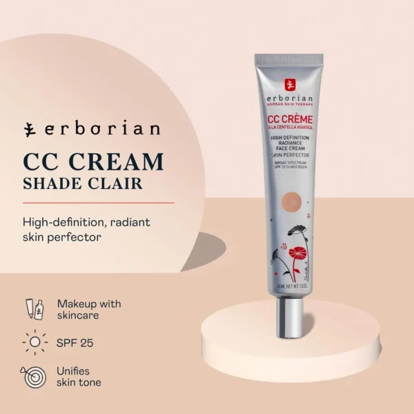 ERBORIAN-CC-Creme-a-la-Centella-Asiatica-Soin-illuminateur-4.webp erborian CC Crème à la Centella Asiatica – Clair SPF25 45ml