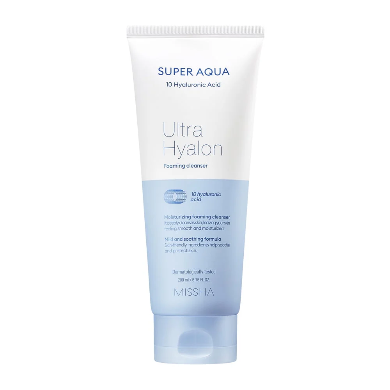 MISSHA Super Aqua Ultra Hyalron Cleansing Foam – 200ml