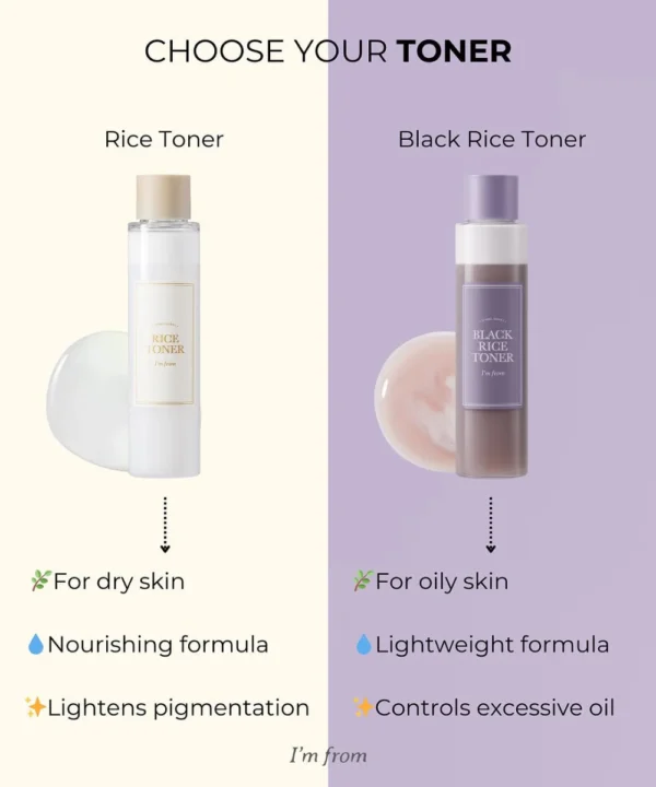 I’m from Black Rice Toner 150ml