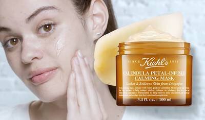 KU-9838_Calendula_Petal_Mask_Asset_BTF_960x564.jpg KIEHL’S Calendula Petal-Infused Calming Mask 100ml
