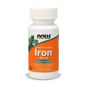 NOW-Foods-Iron-90-VCaps-36mg-min.jpg NOW Foods, IRON Double efficacité, 36 mg