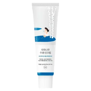 Product-page-sizes-EU-1.webp ROUND LAB Birch Juice Moisturizing Sun Cream SPF50+ 50ml