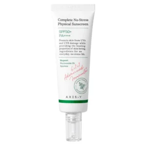 Product-page-sizes_ba929b99-ea46-4adc-a9ea-37eb4cbe8987.webp AXIS-Y – Complete No-Stress Physical Sunscreen SPF 50+ 50ml