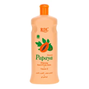 RDL-papaya-lotion-pour-corps-et-main-au-maroc.webp Rdl Papaya Whitening Hand & Body Lotion – 600ml