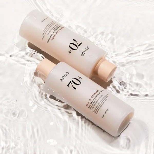 anua12708.webp ANUA RICE 70 GLOW MILKY TONER 250ML
