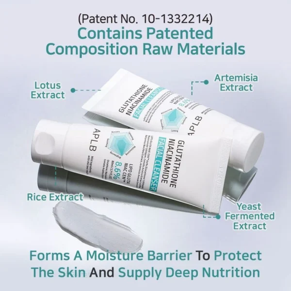 aplb-glutathione-niacinamide-facial-cleanser-80ml-ablb-mnthf-alojh-baljlotathyon-oalnyasynamyd-80-ml-594577.webp APLB Glutathione Niacinamide Facial Cleanser 80ml