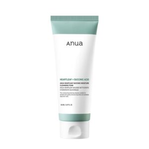 cleansing-foam-02.jpg Anua – Heartleaf Succinic Moisture Cleansing Foam 150 ml