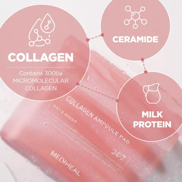 Mediheal Collagen Ampoule Pad 100 Pads