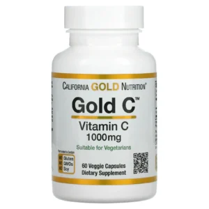 vitamine-C.webp California Gold Nutrition – Vitamine C 1000 mg, 60 Gélules