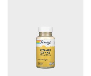 vitamine-d3-k2-60-veg-capsules-solaray.jpg Solaray Vitamine D3 + K2 125mcg/50mcg 60 Veg Capsules