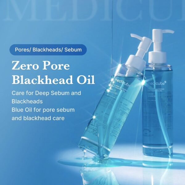 zero-pore-blackhead-oil.jpg Medicube Zero Pore Blackhead Deep Cleansing Oil 205 ml